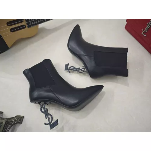Replica Yves Saint Laurent YSL Boots For Women #1357996 $125.00 USD for Wholesale