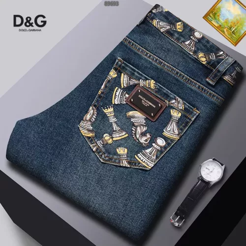 Dolce &amp; Gabbana D&amp;G Jeans For Men #1358012 $48.00 USD, Wholesale Replica Dolce &amp; Gabbana D&amp;G Jeans