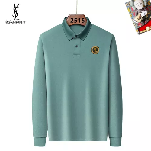 Yves Saint Laurent YSL T-shirts Long Sleeved For Men #1358071 $40.00 USD, Wholesale Replica Yves Saint Laurent YSL T-shirts