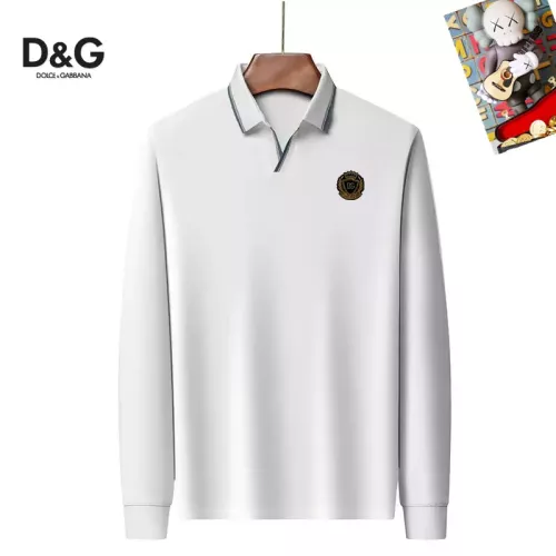 Dolce &amp; Gabbana D&amp;G T-Shirts Long Sleeved For Men #1358088 $40.00 USD, Wholesale Replica Dolce &amp; Gabbana D&amp;G T-Shirts