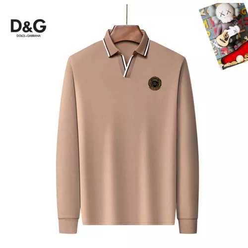 Dolce &amp; Gabbana D&amp;G T-Shirts Long Sleeved For Men #1358089 $40.00 USD, Wholesale Replica Dolce &amp; Gabbana D&amp;G T-Shirts
