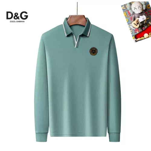 Dolce &amp; Gabbana D&amp;G T-Shirts Long Sleeved For Men #1358090 $40.00 USD, Wholesale Replica Dolce &amp; Gabbana D&amp;G T-Shirts
