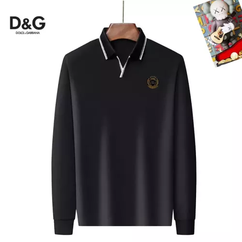 Dolce &amp; Gabbana D&amp;G T-Shirts Long Sleeved For Men #1358094 $40.00 USD, Wholesale Replica Dolce &amp; Gabbana D&amp;G T-Shirts