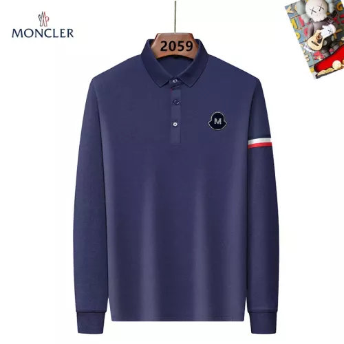 Moncler T-Shirts Long Sleeved For Men #1358106 $40.00 USD, Wholesale Replica Moncler T-Shirts