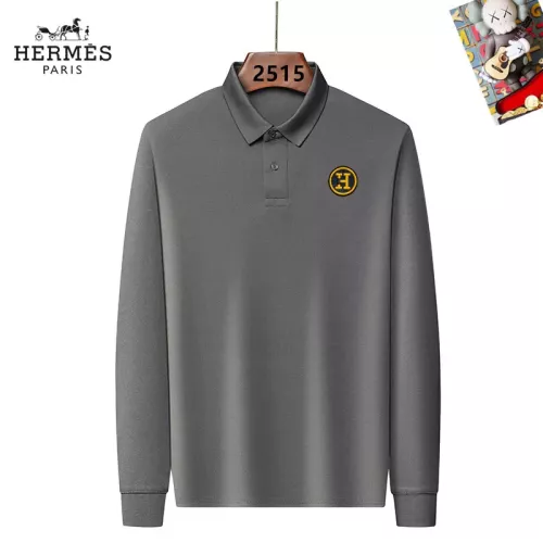 Hermes T-Shirts Long Sleeved For Men #1358121 $40.00 USD, Wholesale Replica Hermes T-Shirts