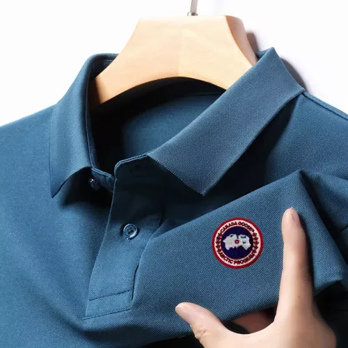 Replica Canada Goose T-Shirts Long Sleeved For Men #1358140 $40.00 USD for Wholesale