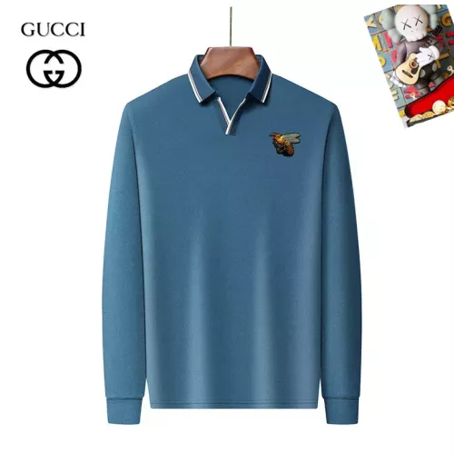 Gucci T-Shirts Long Sleeved For Men #1358154 $40.00 USD, Wholesale Replica Gucci T-Shirts