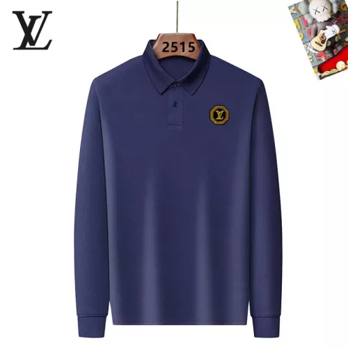Louis Vuitton LV T-Shirts Long Sleeved For Men #1358169 $40.00 USD, Wholesale Replica Louis Vuitton LV T-Shirts