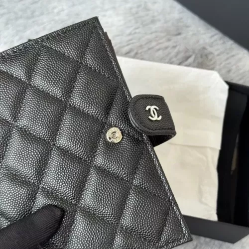 Replica Chanel AAA Quality Card Case In Silver For Women #1358232 $98.00 USD for Wholesale