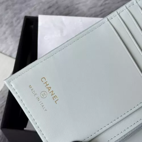 Replica Chanel AAA Quality Card Case In Silver For Women #1358240 $98.00 USD for Wholesale