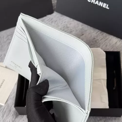 Replica Chanel AAA Quality Card Case In Silver For Women #1358240 $98.00 USD for Wholesale