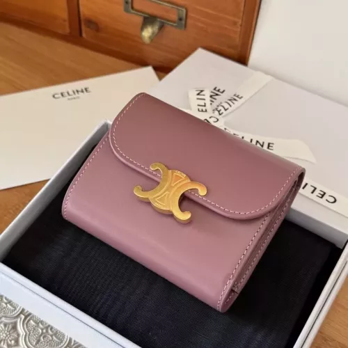 Celine AAA Quality Wallets For Women #1358251 $122.00 USD, Wholesale Replica Celine AAA Quality Wallets