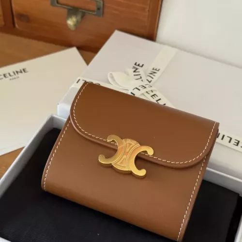 Celine AAA Quality Wallets For Women #1358256 $122.00 USD, Wholesale Replica Celine AAA Quality Wallets