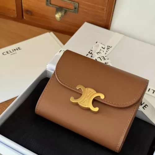 Celine AAA Quality Wallets For Women #1358258 $122.00 USD, Wholesale Replica Celine AAA Quality Wallets