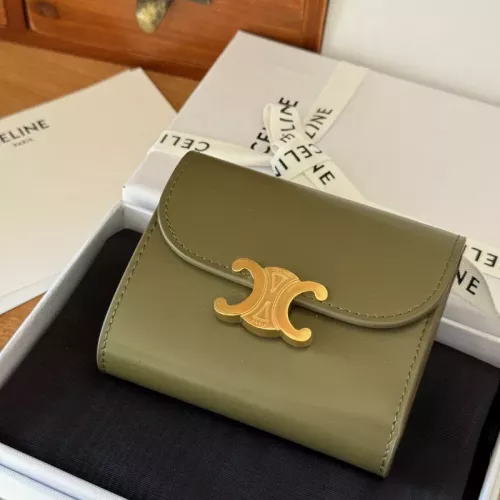 Celine AAA Quality Wallets For Women #1358260 $122.00 USD, Wholesale Replica Celine AAA Quality Wallets