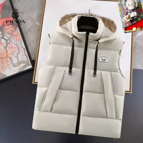 Prada Jackets Sleeveless For Men #1358308 $56.00 USD, Wholesale Replica Prada Jackets