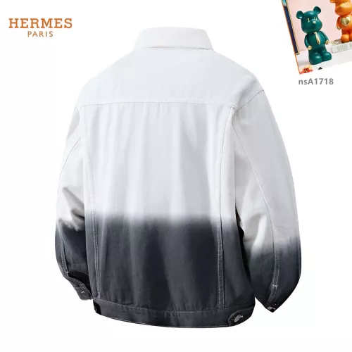Replica Hermes Jackets Long Sleeved For Men #1358358 $60.00 USD for Wholesale