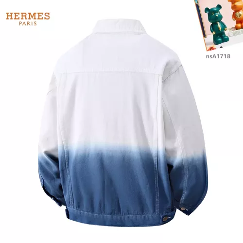 Replica Hermes Jackets Long Sleeved For Men #1358359 $60.00 USD for Wholesale
