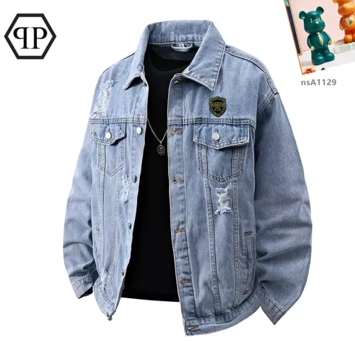 Philipp Plein PP Jackets Long Sleeved For Men #1358365 $60.00 USD, Wholesale Replica Philipp Plein PP Jackets