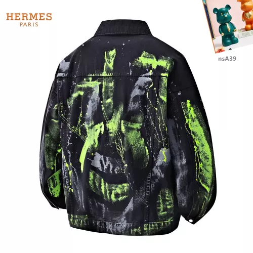 Replica Hermes Jackets Long Sleeved For Men #1358376 $60.00 USD for Wholesale