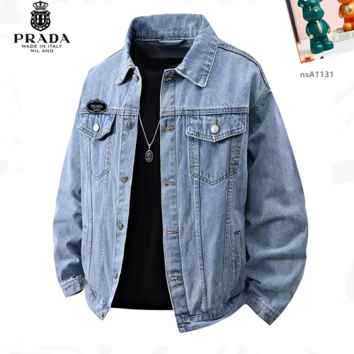Prada Jackets Long Sleeved For Men #1358377 $60.00 USD, Wholesale Replica Prada Jackets