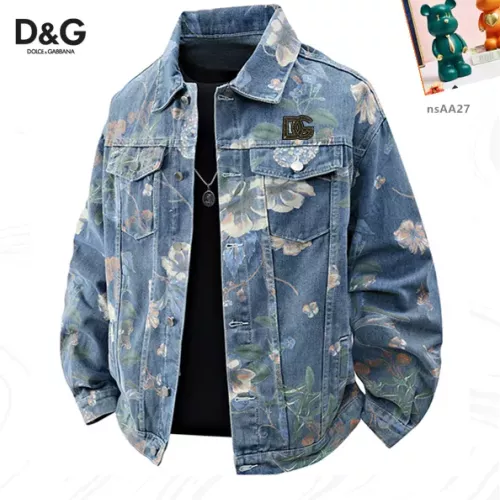 Dolce &amp; Gabbana D&amp;G Jackets Long Sleeved For Men #1358380 $60.00 USD, Wholesale Replica Dolce &amp; Gabbana D&amp;G Jackets