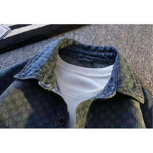 Replica Chrome Hearts Jackets Long Sleeved For Men #1358381 $60.00 USD for Wholesale