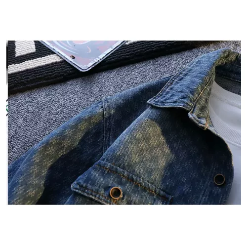 Replica Chrome Hearts Jackets Long Sleeved For Men #1358381 $60.00 USD for Wholesale