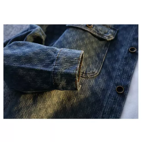 Replica Chrome Hearts Jackets Long Sleeved For Men #1358381 $60.00 USD for Wholesale