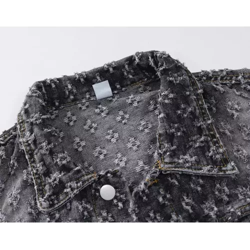Replica Chrome Hearts Jackets Long Sleeved For Men #1358386 $60.00 USD for Wholesale