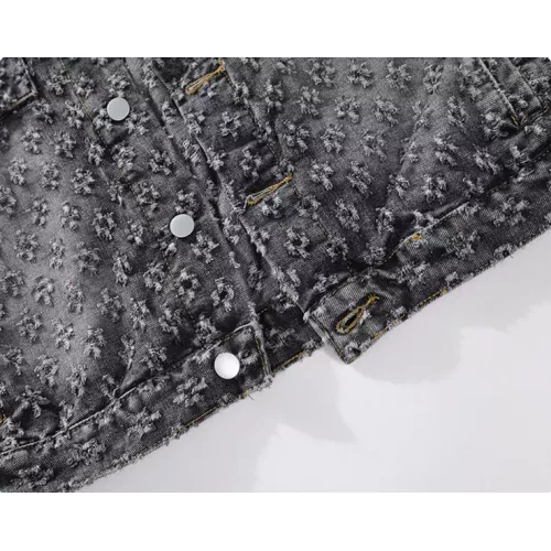 Replica Chrome Hearts Jackets Long Sleeved For Men #1358386 $60.00 USD for Wholesale