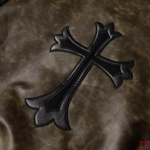 Replica Chrome Hearts Jackets Long Sleeved For Men #1358454 $92.00 USD for Wholesale