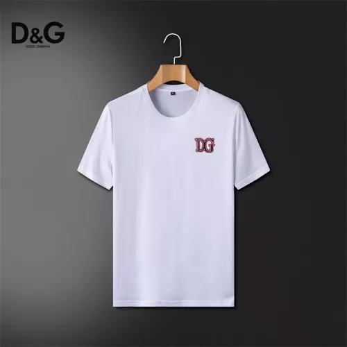Dolce &amp; Gabbana D&amp;G T-Shirts Short Sleeved For Men #1358651 $25.00 USD, Wholesale Replica Dolce &amp; Gabbana D&amp;G T-Shirts