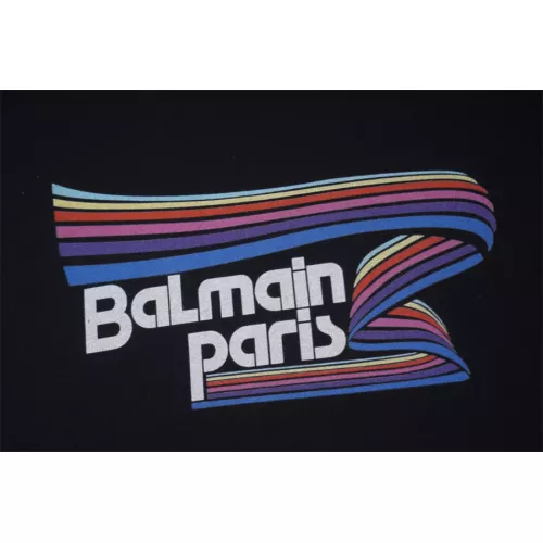 Replica Balmain T-Shirts Short Sleeved For Unisex #1358684 $32.00 USD for Wholesale