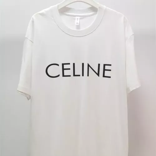 Celine T-Shirts Short Sleeved For Unisex #1358698 $42.00 USD, Wholesale Replica Celine T-Shirts