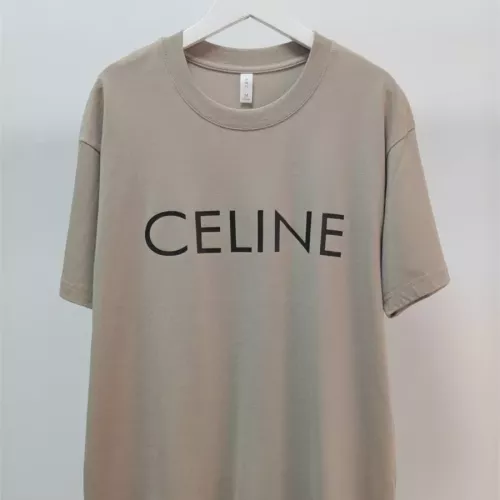 Celine T-Shirts Short Sleeved For Unisex #1358699 $42.00 USD, Wholesale Replica Celine T-Shirts