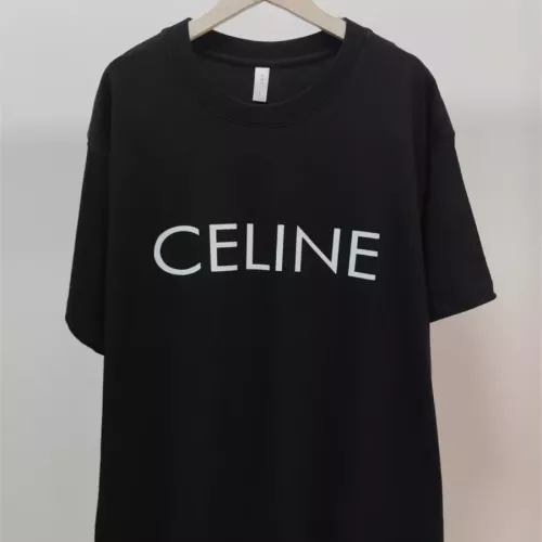 Celine T-Shirts Short Sleeved For Unisex #1358701 $42.00 USD, Wholesale Replica Celine T-Shirts