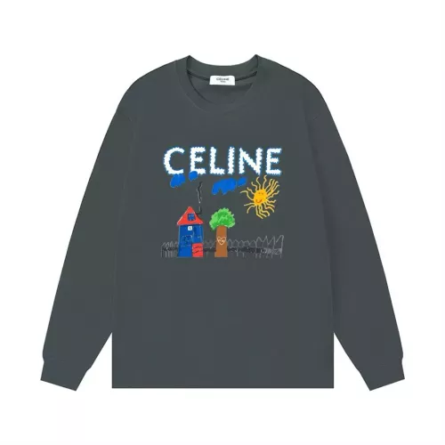 Celine Hoodies Long Sleeved For Unisex #1358735 $48.00 USD, Wholesale Replica Celine Hoodies