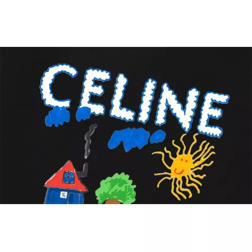 Replica Celine Hoodies Long Sleeved For Unisex #1358736 $48.00 USD for Wholesale