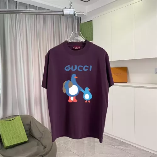 Gucci T-Shirts Short Sleeved For Unisex #1358817 $42.00 USD, Wholesale Replica Gucci T-Shirts
