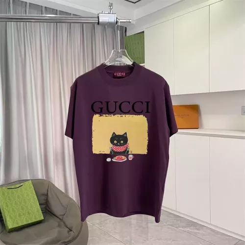 Gucci T-Shirts Short Sleeved For Unisex #1358821 $42.00 USD, Wholesale Replica Gucci T-Shirts