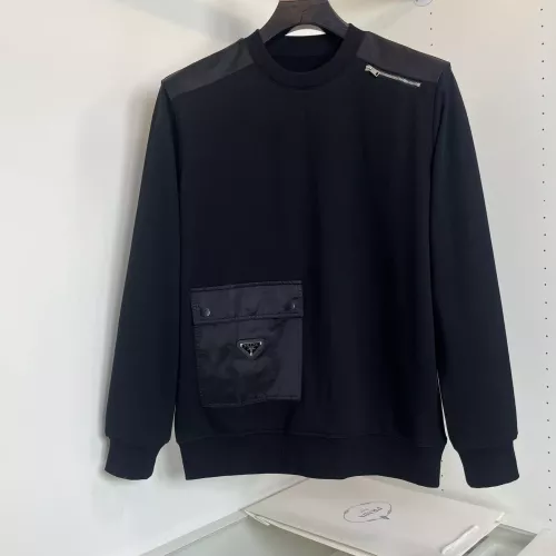 Prada Hoodies Long Sleeved For Men #1358932 $88.00 USD, Wholesale Replica Prada Hoodies