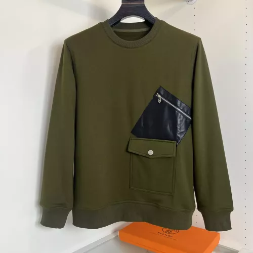 Hermes Hoodies Long Sleeved For Men #1358935 $85.00 USD, Wholesale Replica Hermes Hoodies