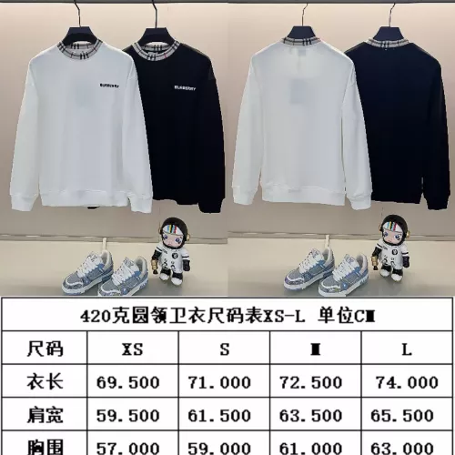 Replica Burberry Hoodies Long Sleeved For Unisex #1359059 $48.00 USD for Wholesale