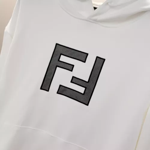 Replica Fendi Hoodies Long Sleeved For Unisex #1359090 $56.00 USD for Wholesale