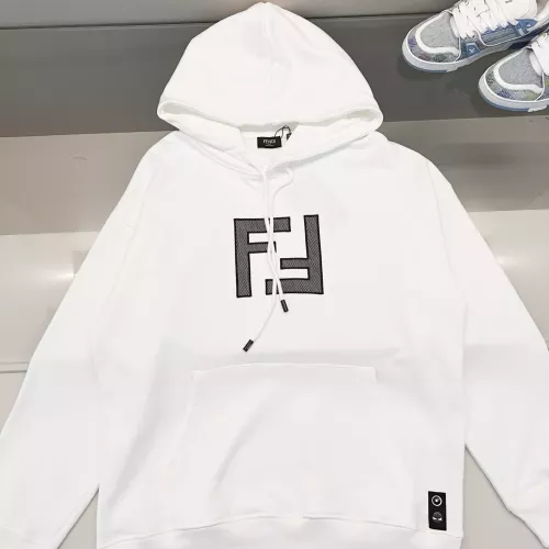 Replica Fendi Hoodies Long Sleeved For Unisex #1359090 $56.00 USD for Wholesale