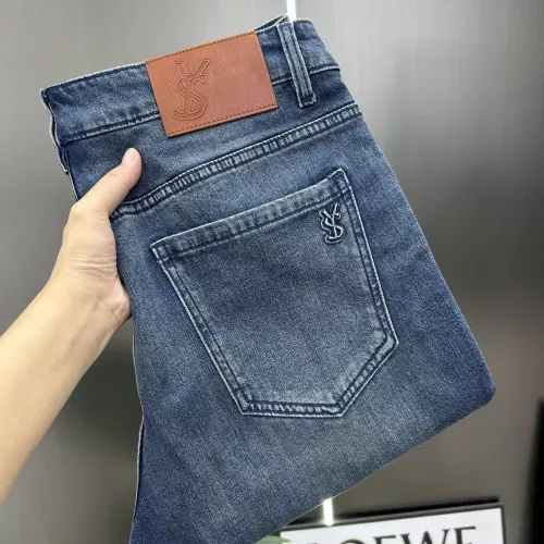 Yves Saint Laurent YSL Jeans For Men #1359135 $80.00 USD, Wholesale Replica Yves Saint Laurent YSL Jeans