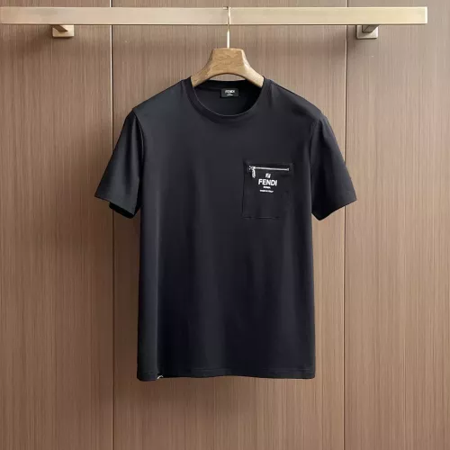 Fendi T-Shirts Short Sleeved For Men #1359212 $76.00 USD, Wholesale Replica Fendi T-Shirts