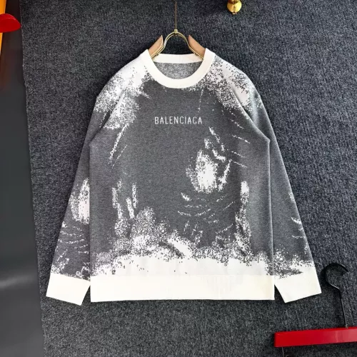 Balenciaga Sweaters Long Sleeved For Men #1359249 $82.00 USD, Wholesale Replica Balenciaga Sweaters
