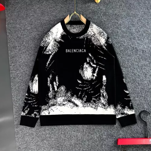 Balenciaga Sweaters Long Sleeved For Men #1359250 $82.00 USD, Wholesale Replica Balenciaga Sweaters